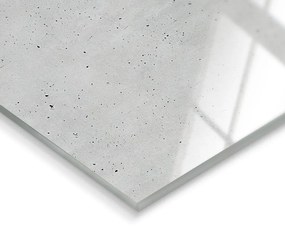 Nástenné hodiny Styler Glassclock Concrete, 20 × 60 cm