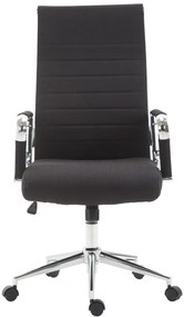 Design-Shop Kancelárska stolička Kolumbus - látka - Čierna