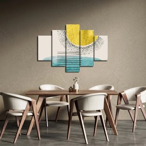 Obraz - Abstraktná maľba pláže N⁰2 (150x105 cm)