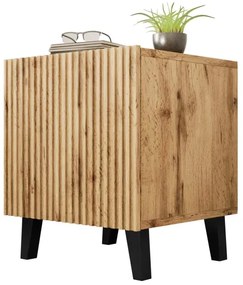 SADA 2x Nočný stolík VAMOS 52x45 cm dub wotan