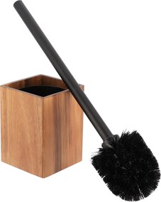 WC kefa Acacia Square, hnedá/s čiernymi prvkami