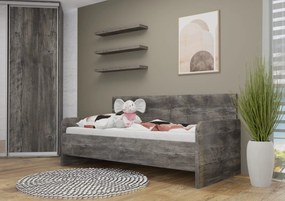 Wood Service  Jednolôžko Žanetka R bez úložného priestoru 80 x 200