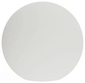 Exteriérové svietidlo Globo, 1x biele plastové tienidlo, (fi 30cm)