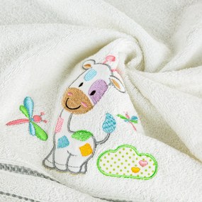 DETSKÝ FROTÉ UTERÁK BABY33 100X100 CM BIELA
