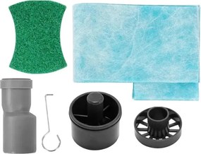Odtokový žľab REA NEO PURE PRO 50 cm, čierna matná