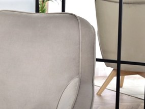 Relaxačné kreslo Merch (béžová). Akcia -21%. Vlastná spoľahlivá doprava až k Vám domov. 1136112