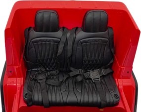 Elektrické autíčko  Mercedes Benz G63 AMG XXL STRONG MP4 červené