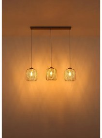 Globo 15965-3H - Závesné svietidlo na lanku DICHTI 3xE27/40W/230V