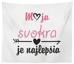 Sablio Deka Moja svokra je najlepšia: 150x120 cm