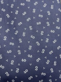 Obliečky bavlnené Marta modrá 140x200cm+90x70cm TiaHome