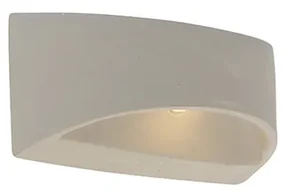 Rustikálna nástenná lampa betónová polkruhová - Adelaide
