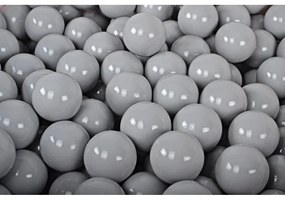 Krémový zamatový bazénik s loptičkami ø 90x30 cm Montessori – Meowbaby