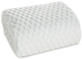 DEKA Z MIKROFLANELU CINDY6 70X160 CM BIELA