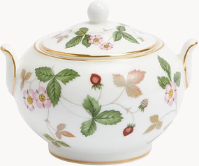 Cukornička z jemného kostného porcelánu Wild Strawberry