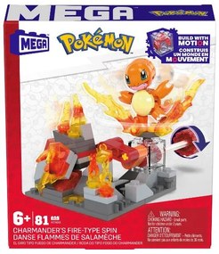 Mattel Mega Skladačka Pokémon, 2 kusy + 3D Puzzle guľa Pokémon, 73 dielikov  (800011099)