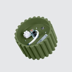 Sollux  SL.1797 - Bodové svietidlo AURA 1xGX53/10W/230V 6 cm zelené