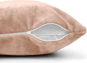 Polášek Poťah na vankúš z mikroplyšu - Šampáň | 40 x 40 cm