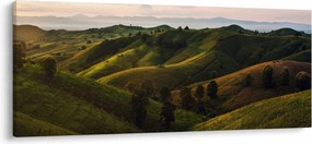 Obraz - Výhľad na thajské kopčeky (120x50 cm)