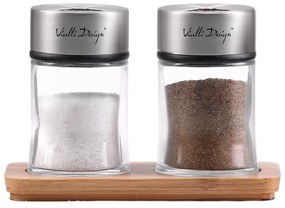 Soľnička a korenička so stojanom Soho – Vialli Design