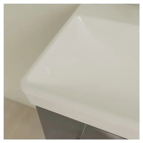 Villeroy & Boch AVENTO - Umývadlo, 550x370x180 mm, s prepadom, biela alpin 4A005501