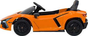 Ramiz Lamborghini Revuelto vozidlo Oranžová