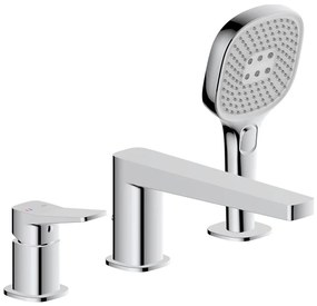 KFA Armatura 4525-210-00 - Vaňová batéria 3-otvorová MALAGA, lesklý chróm