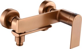 Rea Storm, vaňová batéria s ručnou bodovou sprchovou sadou, medená matná, REA-B3003