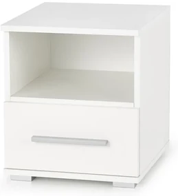 Nočný stolík Lima, biela