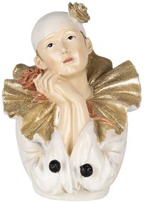 Vianočné dekoratívne soška klauna - 11 * 11 * 15 cm