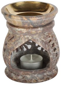 Orientálna vonná lampa Namaste - hnedá