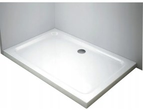 Sprchová vanička MEXEN SLIM obdĺžniková, biela, 110 x 70 cm + sifón