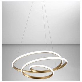 Gea Luce DIVA S P ORO - LED Stmievateľný luster na lanku DIVA LED/43W/230V zlatá