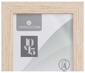 Stojací/na stenu rámček v prírodnej farbe 12,5x17,5 cm Sencillo – Casa Selección