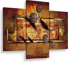 Obraz abstrakcie (90x60 cm)