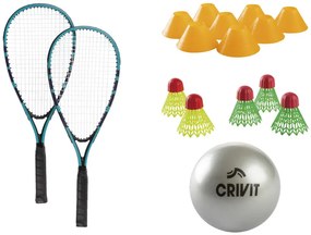 Crivit Súprava rakiet na Rapid Ball (bledomodrá/modrá)  (100362612)