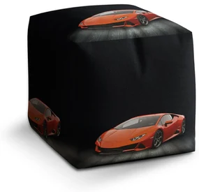 Sablio Taburet Cube Športové auto 1: 40x40x40 cm