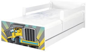 Raj posteli Detská posteľ " Nákladné auto " MAX XL borovica nórska