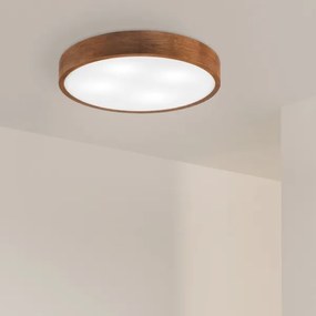 Brilagi - LED stropné svietidlo CARVALHO 4xE27/60W/230V dub čerešňa pr. 57,5 cm