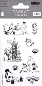 Set samolepiek Moomin Family Time, 3 ks