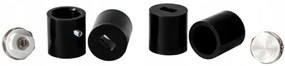 Regnis Retro, vykurovacie teleso 440x1840mm, 715W, čierna matná, RETRO184/40/D400/BLACK