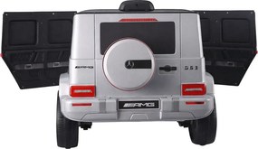 LEAN CARS Elektrické autíčko Mercedes G63 S306-1 strieborné