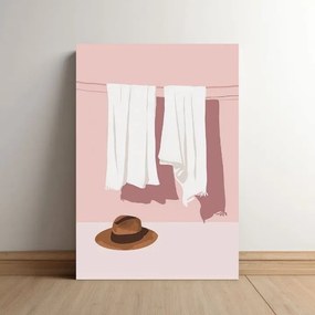 Obraz na plátne Pastelová Bielizeň - Moderný Motív