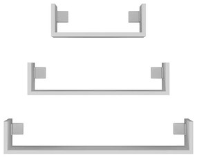 Polička Mobi 3p Biela