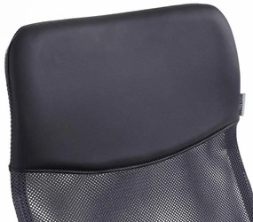 Ergonomické kancelárske kreslo s vysokou opierkou, 3 rôzne farby- čierne