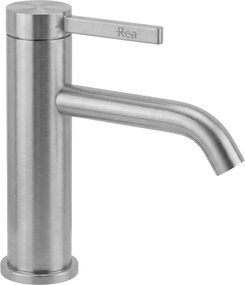Rea Rivo, umývadlová batéria h-165 mm, brúsená oceľ, REA-B6530