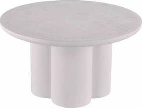 Konferenčný stolík Rosalia 80 cm svetlo sivý