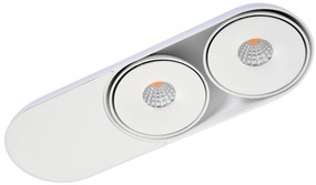 LED bodové svetlo Toronto 2 biele