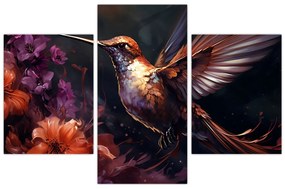 Obraz - Kolibrík (90x60 cm)
