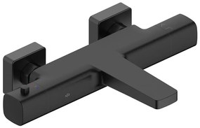 KFA Armatura 5754-010-81 - Termostatická vaňová batéria MALAGA čierna