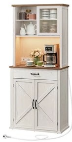 Kuchynská skriňa s LED osvetlením BBK363W22